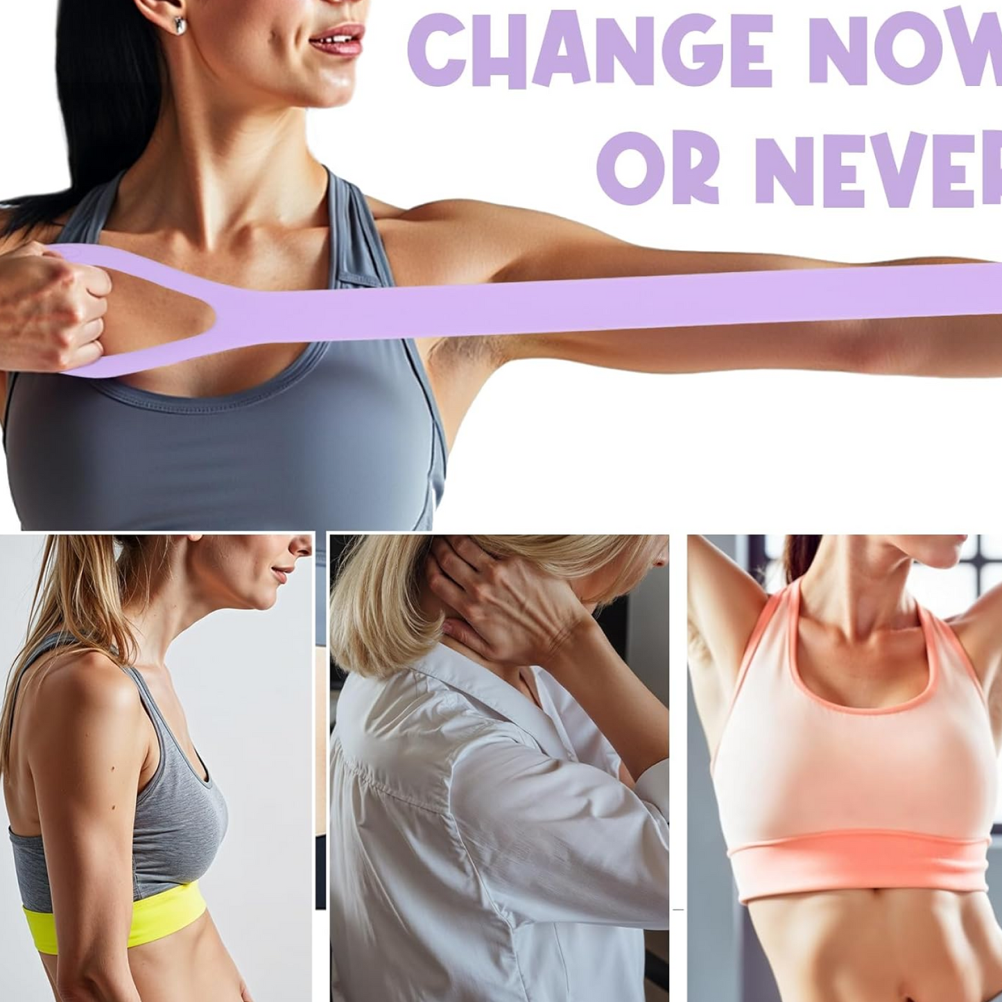 Silicone Resistance Bands Fitness Elastic Stretch (1 Pc)